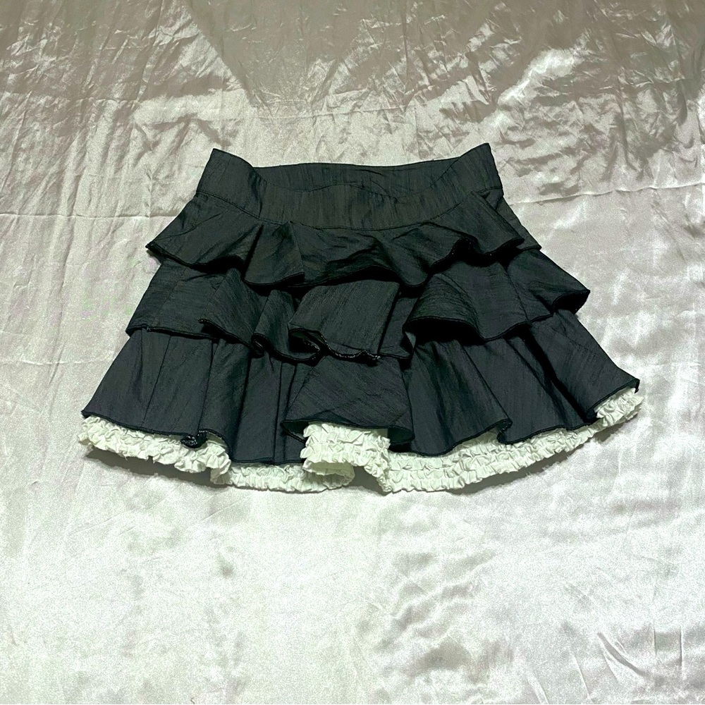 Ruffled Mini Skirt